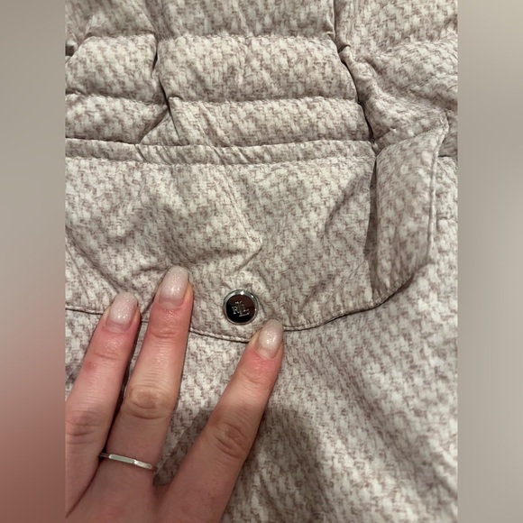 Ralph Lauren Beige faux fur winter coat, S - Picture 6 of 6